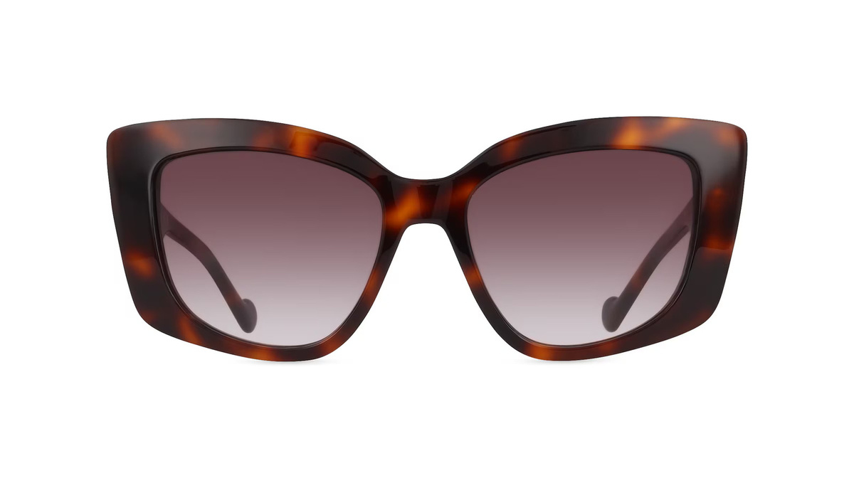 Liu Jo LJ776S Sonnenbrille Butterfly, Vollrand, Kunststoff, braun, Damen - Bild 1