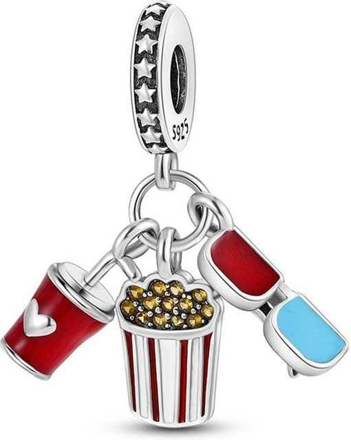 Plata Charms, 925 Silber, vergoldet, Perle, Damen - Bild 1