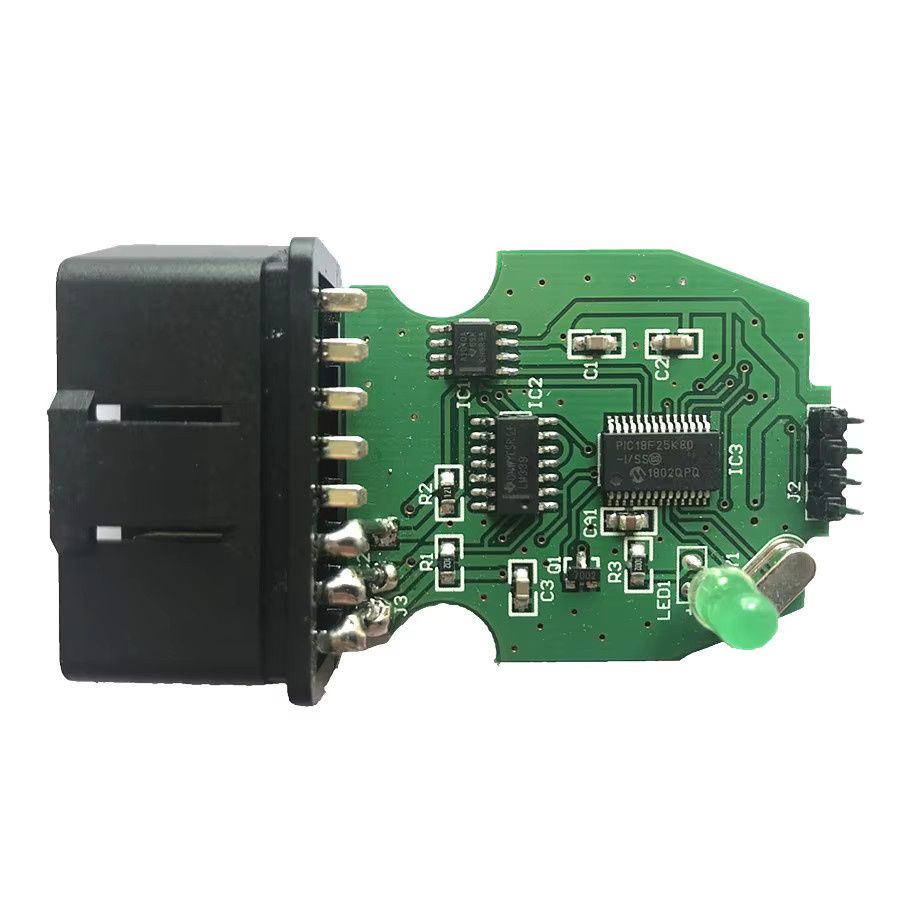 VAG K+CAN Commander 1.4 K-Line Diagnosegerät mit grüner Leiterplatte für Audi, VW, Skoda und Seat, PIC18F25K80 und FTDI-Chip - Bild 3