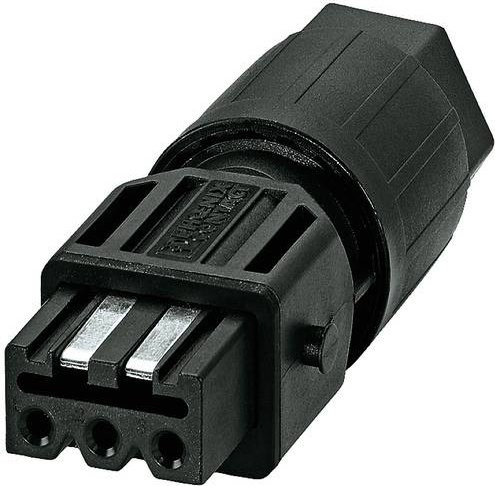 Phoenix Contact Steckverbinder Stecker gerade Schwarz 4 + PE 16 A 10A - Bild 1