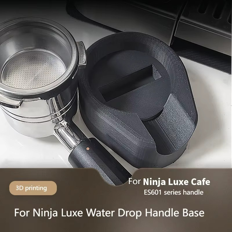 JUSTINLAU Kaffee Tamping Station für NINJA ES601 655 701 Siebträger Zubehör in Schwarz - Bild 2