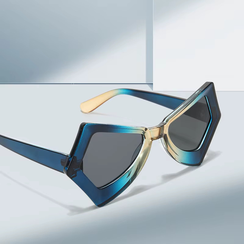 Glazzy Sonnenbrille Cat-Eye, Vollrand, Kunststoff - Bild 2
