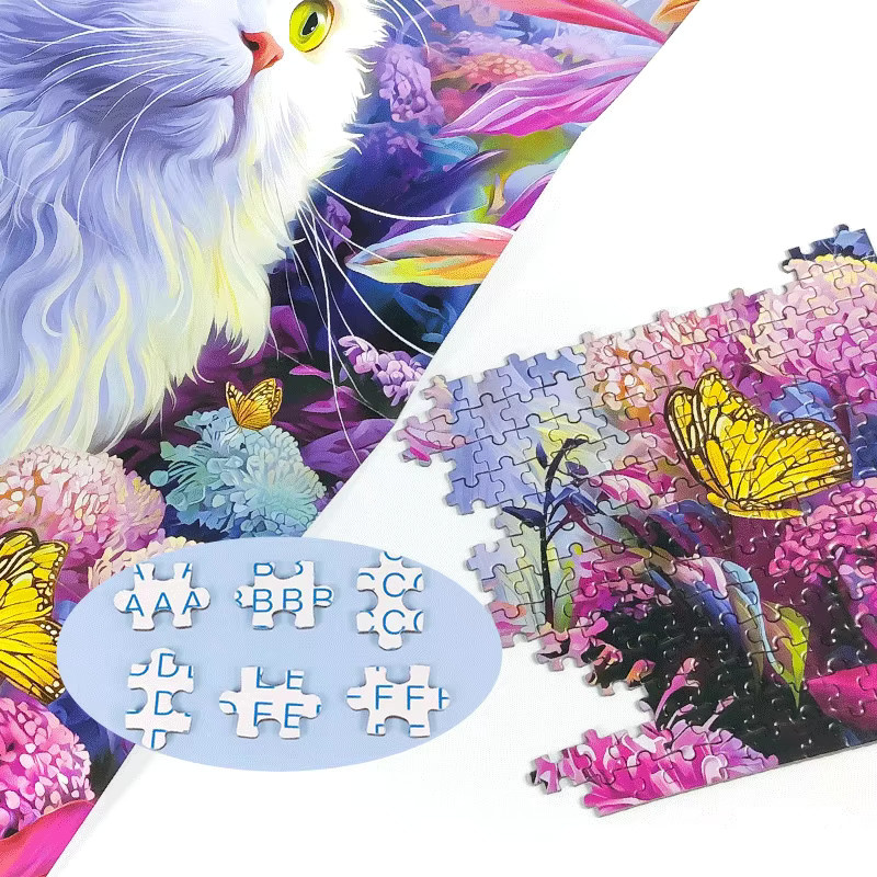 MaxRenard Katzen-im-Wunderland Puzzle, 1.000 Teile - Bild 4