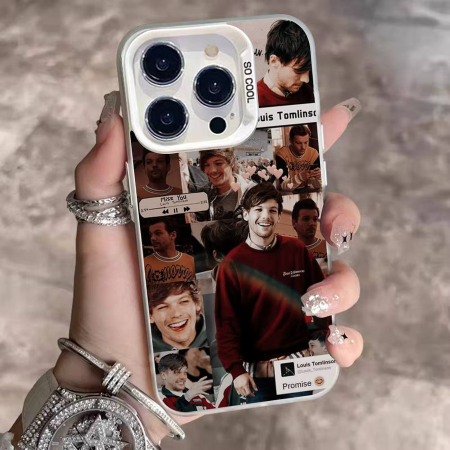 L-Louis T-Tomlinson Stoßfeste Handyhülle für iPhone 17 16 15 14 13 12 11 Pro Max Plus X XR XS Max in Multicolour - Bild 5