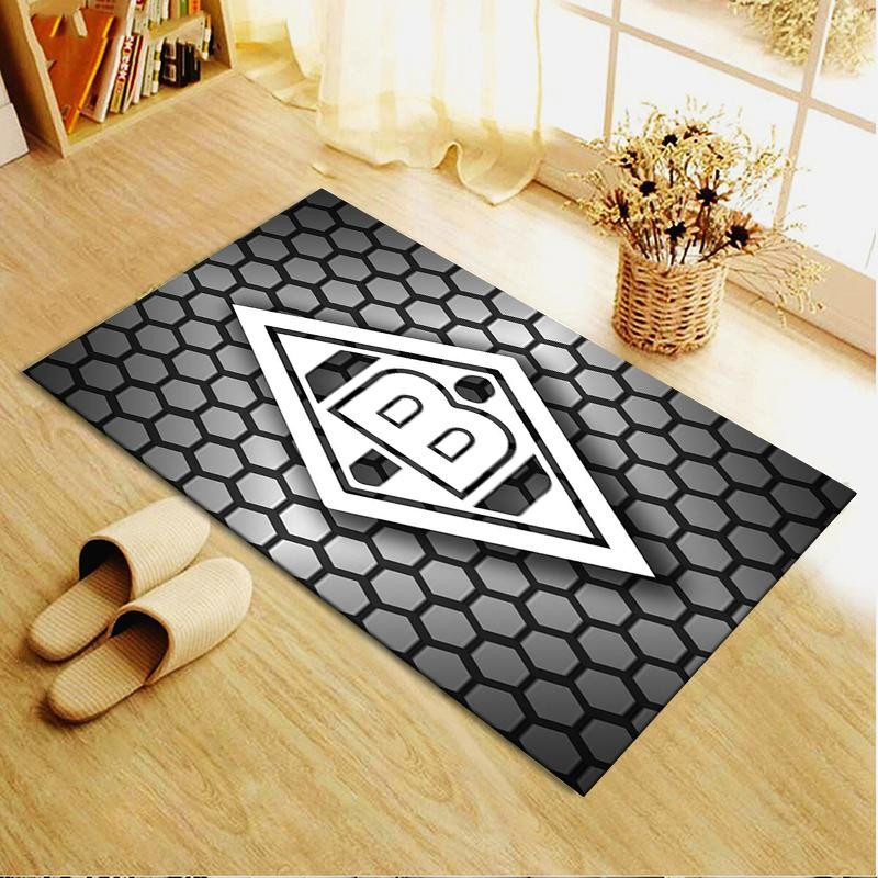 On My Love Home Borussia Teppich Modern Rechteckig, Mehrfarbig, B/T: 90 x 60 cm - Bild 4