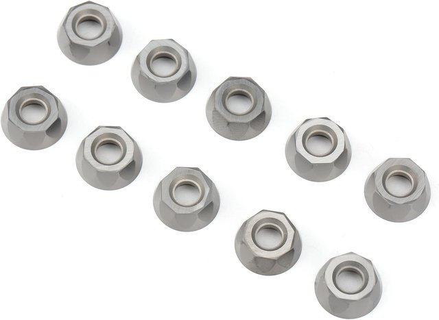 10 Stück Koogeelife Wendeschneidplatten aus Vollhartmetall in Silber für die CNC Drehmaschine RPMT1204M0EJS LF6018 - Bild 1