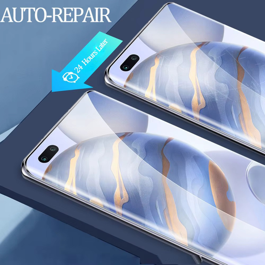 3 Stück Hydrogel Displayschutzfolie für Huawei Honor 90 80 70 60 Pro Plus X7 X6 X5 X9 X8 4G 5G X8a X9a X7a in Transparent - Bild 3