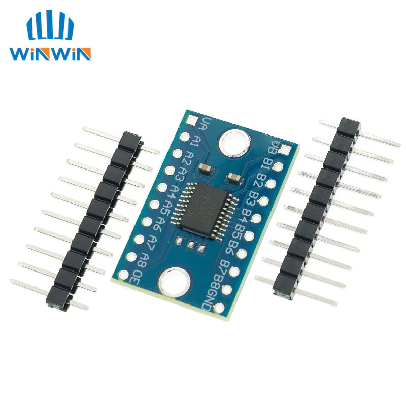 TXS0108E 8 Kanal Logic Level Converter Bidirektional TTL zu 3,3 V und 5 V in Blau - Bild 2