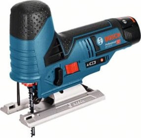 Bosch Professional Akku-Stichsäge GST 12V-70 mit 2x 3,0 Ah Akkus in L-Boxx, Blau/Schwarz - Bild 4