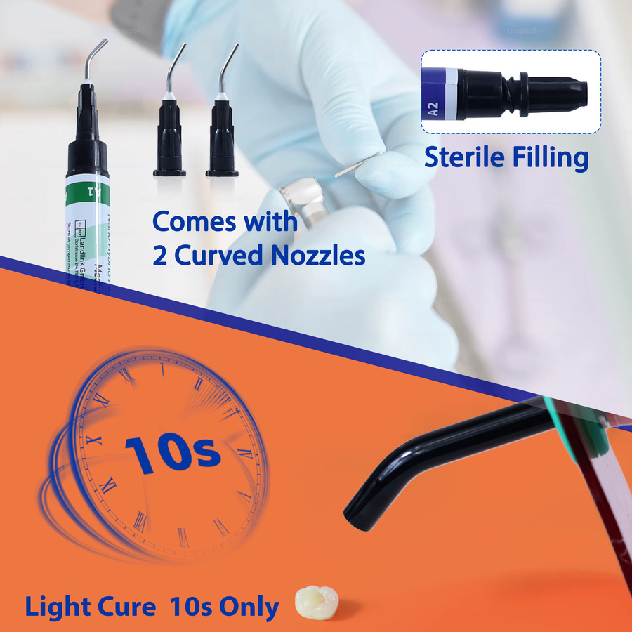 DRDENT Dental Resin Light-Curable Flowable Composite Resin - Bild 2