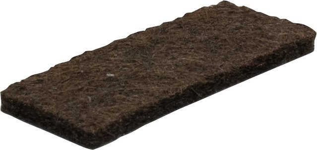 Wagner Filzpads-Set EH 1745 Braun, 12-teilig, B: 44 mm, T: 14 mm, H: 3 mm - Bild 1