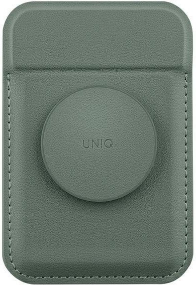UNIQ Flixa Magnetisches Portemonnaie mit MagSafe-Ständer für iPhone in Grün - Bild 1