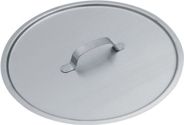 Schneider Deckel aus Edelstahl in Silber, rund, B/T/H: 31 x 31 x 2 cm - Bild 1