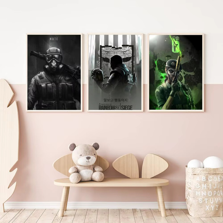 Tom Clancy's Rainbow Six Siege Wandkunst Poster wasserfest und selbstklebend - Bild 3