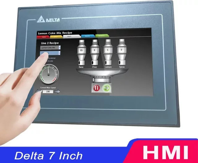 Delta HMI Mensch-Maschine-Schnittstelle DOP107BV DOP107EV DOP107EG DOP107DV DOP107WV 7 Zoll - Bild 1