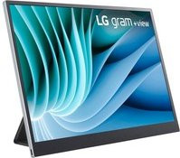 LG 16MR70 LED-Monitor in Silber mit 40,60 cm Display, USB-C, IPS-Panel und 2560x1600 Auflösung - Bild 1