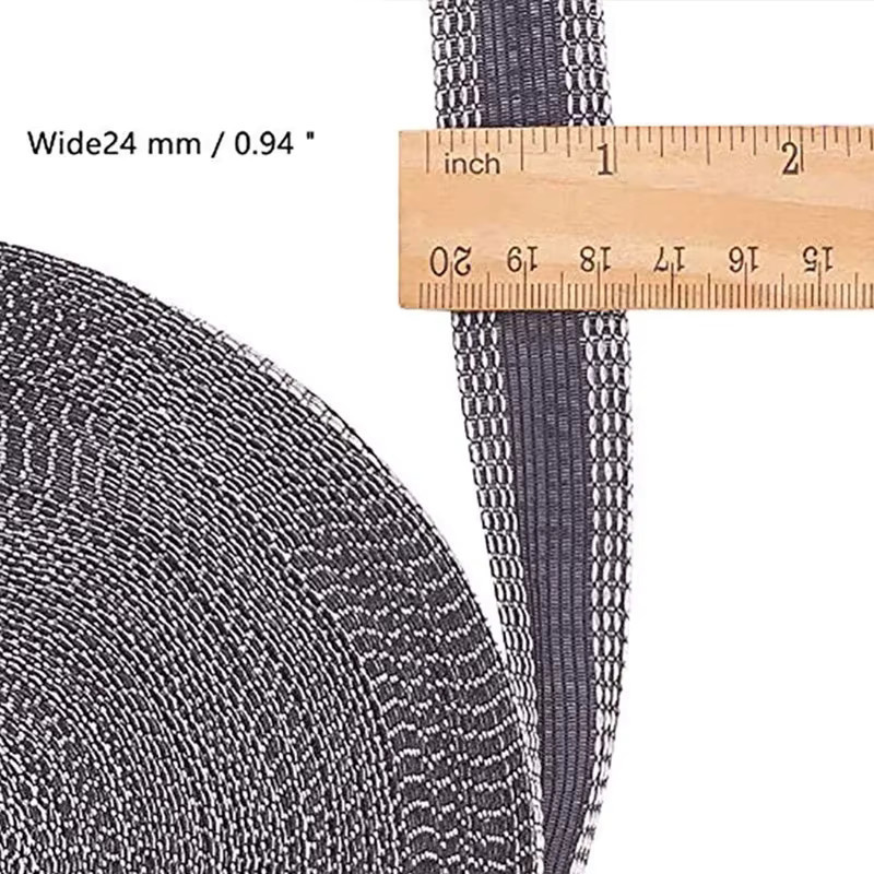 Selbstklebendes Saumband zum Aufbügeln für Hosen und Jeans in Schwarz, DIY-Nähstoff zum Verkürzen von Kleidung - Bild 3