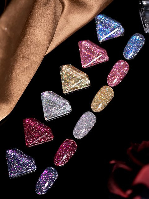 SHAKA Nagellack, Blaue Diamant, Glänzend, Damen - Bild 1