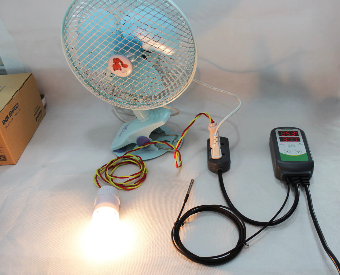 Inkbird ITC-308 & 308WIFI Digitaler Temperatur-Thermostat Regler mit Dual-Relais für Heizung und Kühlung inklusive WiFi-Funktion und EU-Stecker - Bild 4