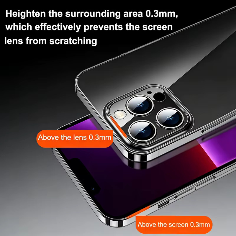 Xiaomi Redmi Note 15 Note 15 Pro Plus Kamera-Schutzhülle aus hartem Kunststoff, transparent und ultradünn - Bild 2
