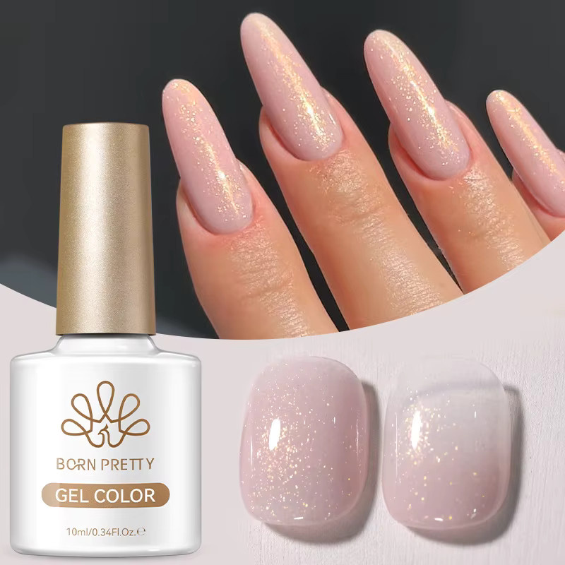 BORN PRETTY Sunset Glimmer Nagellack, 10 ml, schimmernd - Bild 3
