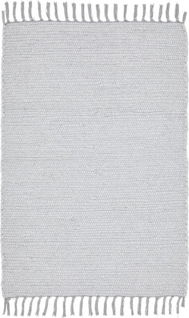 Mömax Fleckerlteppich Julia 3 in Silber/Grau, B/T: 70 x 230 cm - Bild 1