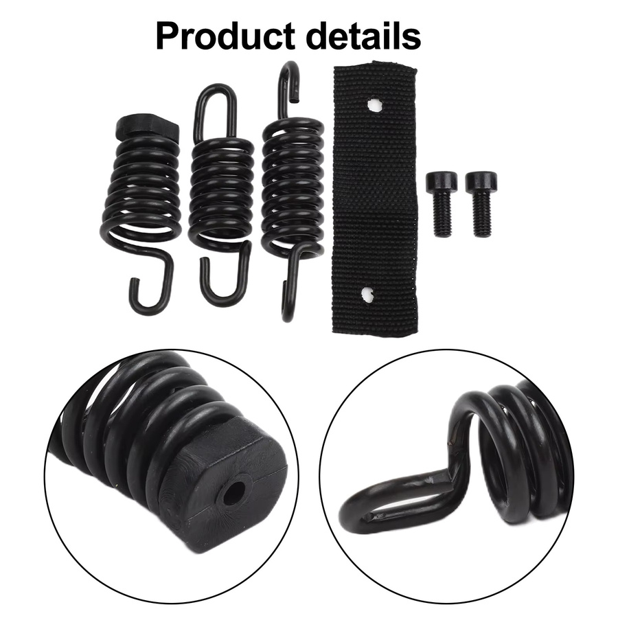 MCCULLOCH Anti-Vibrations-Zubehör Set in Schwarz für Modelle 335, 338, 420, 435 und 438 - Bild 1