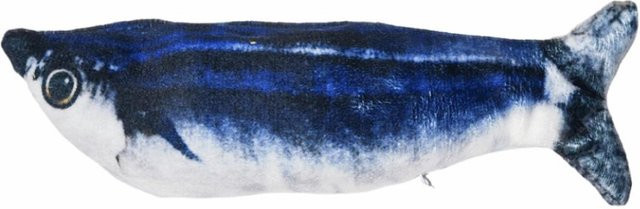 Binchi Elektrisches Simulationsfisch-Katzen-Spielzeug, 13-teiliges Set, mit Bewegungssensor, Typ-C-Aufladung - Bild 1