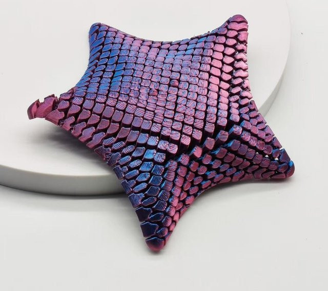 BC Pet Supplies 3D Gedruckter Gelenkiger Seestern Fidget Spielzeug - Bild 1