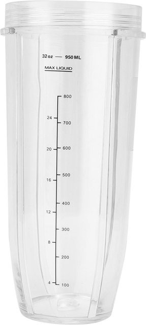Ninja Ersatzbecher für 1000W Mixer, 32oz Behälter, Weiß/Transparent - Bild 1