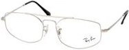 Ray-Ban RX 6545 Korrektionsbrille, Vollrand, quadratisch, Metall, silver, Unisex - Bild 1