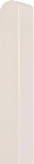 Andrewex Zaunpfosten aus Kiefernholz quadratisch in Cream, B/T/H: 9 x 9 x 135 cm - Bild 1