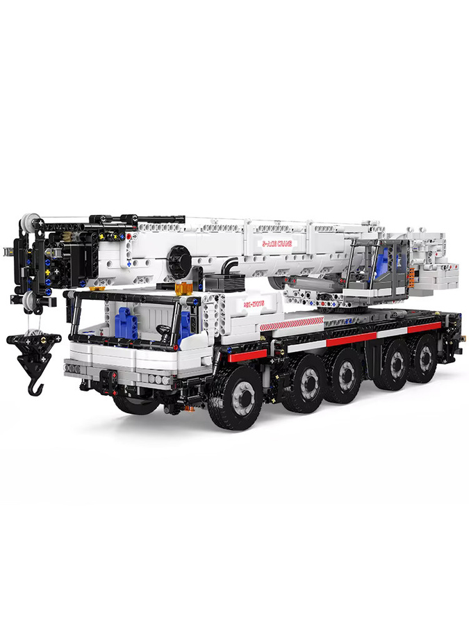 Mould King 17075 LTM 1110 Kran Baustein-Schwerlastwagen, RC motorisiert, ab 14 Jahren - Bild 5