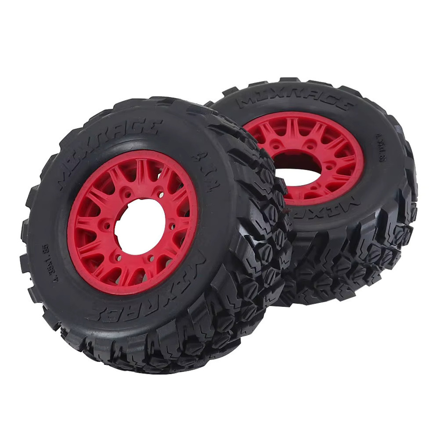 AJRC RC Auto Reifen Upgrade, Schwarz, Gummi - Bild 3