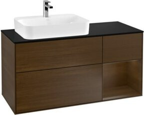 V&B Waschtischunterschrank Finion mit Wandbeleuchtung, Breite: 120 cm, Tiefe: 50,1 cm, Höhe: 50,1 cm - Bild 1