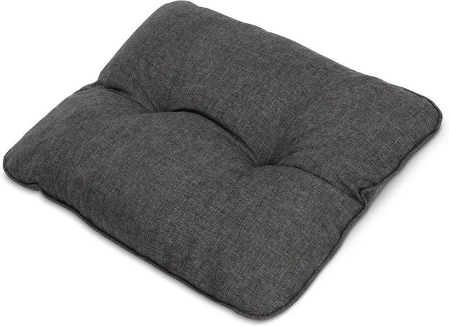 Beautissu Beauflair Loungekissen Outdoor Rücken in Graphitgrau, B/H: 60 x 40 cm - Bild 1