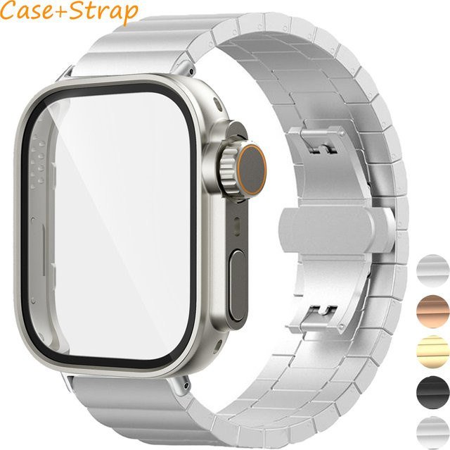 Geekthink Uhrenarmband Edelstahl, Silber, für Huawei Watch Fit 3/Fit 4/Fit 4Pro - Bild 1