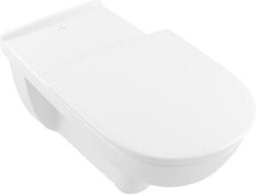 Villeroy & Boch Wand-WC VICARE D-Flush Tiefspüler in Weiß, B/T: 36 x 70 cm, waagerechter Abgang - Bild 1