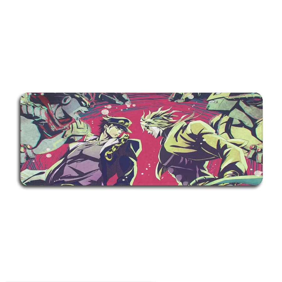 JoJo's Bizarre Adventure INS Tide Große Schreibtischunterlage Multicolour Gaming-Zubehör für PC und Studenten - Bild 7