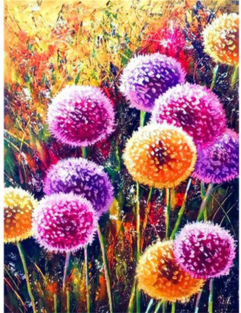 FIYO Diamond Painting Landschaft Sonnenuntergang am Meer, Mosaik Stickerei Set in Mehrfarbig, B/H: 30 x 20 cm - Bild 1