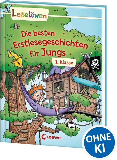Die besten Erstlesegeschichten für Jungs 1. Klasse, Leselöwen, Hardcover - Bild 1