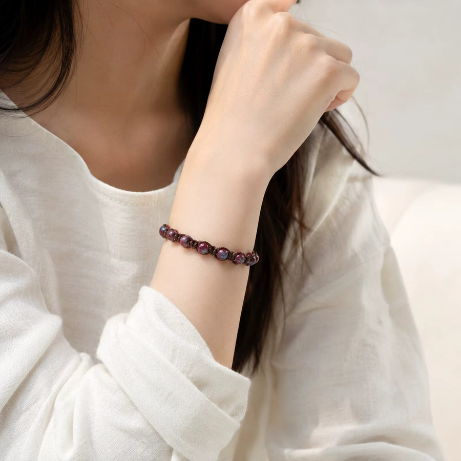 Midofare Armband, Keramik-Perlen, verstellbar, 15-25 cm, Damen - Bild 2