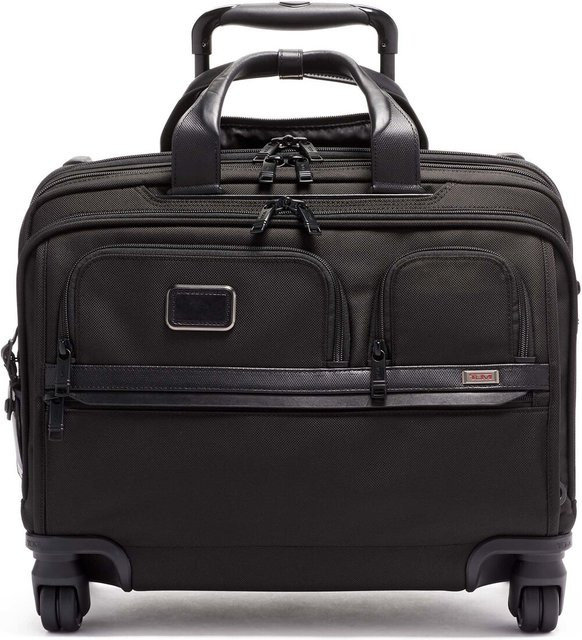Tumi Alpha 3 DLX Laptop-Briefcase mit USB-C Anschluss in Schwarz - Bild 1