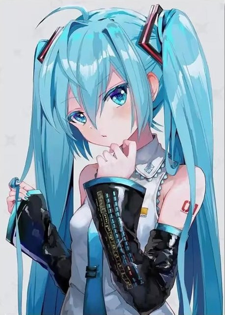 KAYOU Anime Miku Poster als Leinwanddruck für deine Wanddekoration in Mehrfarbig - Bild 1