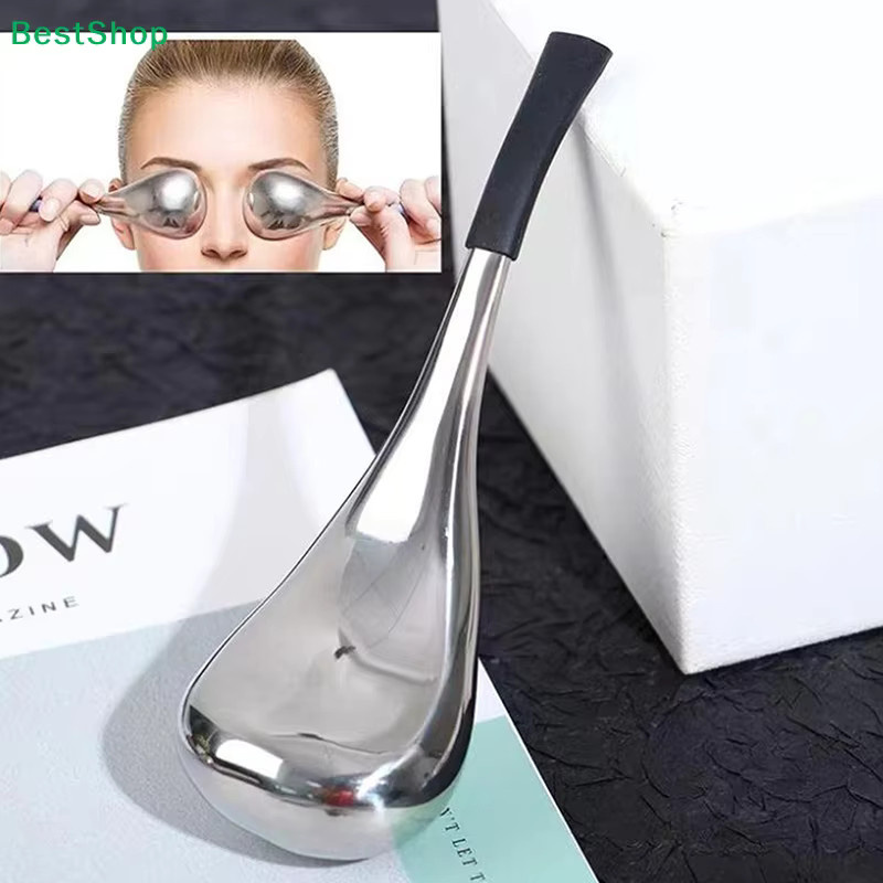 HNKMP Edelstahl-Eiskugeln Gesichtsmassagegerät, Cryo-Sticks für Gesicht und Augen, Unisex - Bild 3