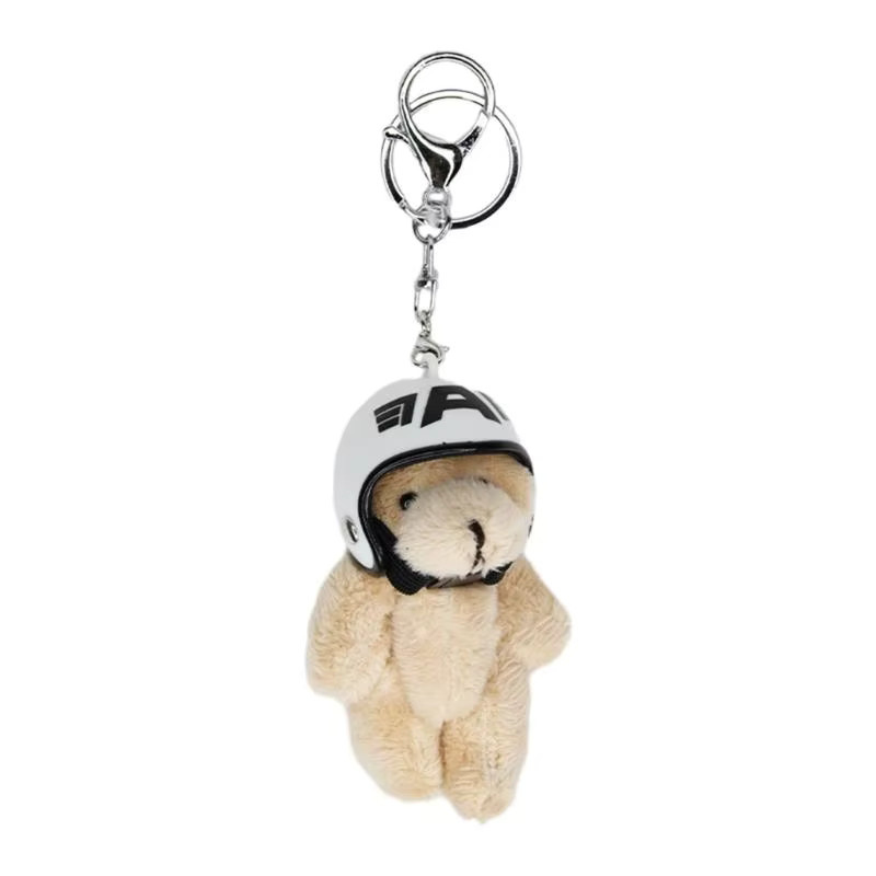 Bär Charm Schlüsselanhänger, Plüsch, Schwarz, Unisex - Bild 1