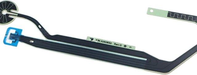 Microsoft Xbox 360 Slim S Power Eject Flexkabel für Power Button und On/Off Schalter in Schwarz - Bild 1
