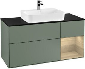 V&B Waschtischunterschrank Finion in Lackoptik, Breite: 120 cm, Tiefe: 50,1 cm, Höhe: 50,1 cm - Bild 1