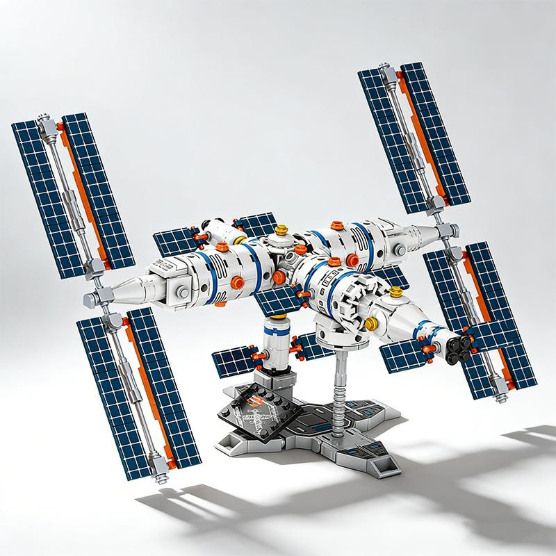 Linyi toy Weltraumstartfahrzeug Weltraum Weltraumforschung Bausteine - Bild 2