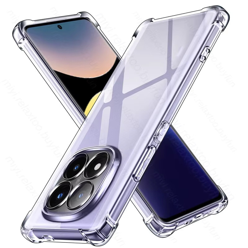 Stoßfeste transparente TPU Silikon Handyhülle für Xiaomi Redmi Note 15 Pro 4G 5G Note 14 13 12 11 Pro 15 15C 14 13C - Bild 6